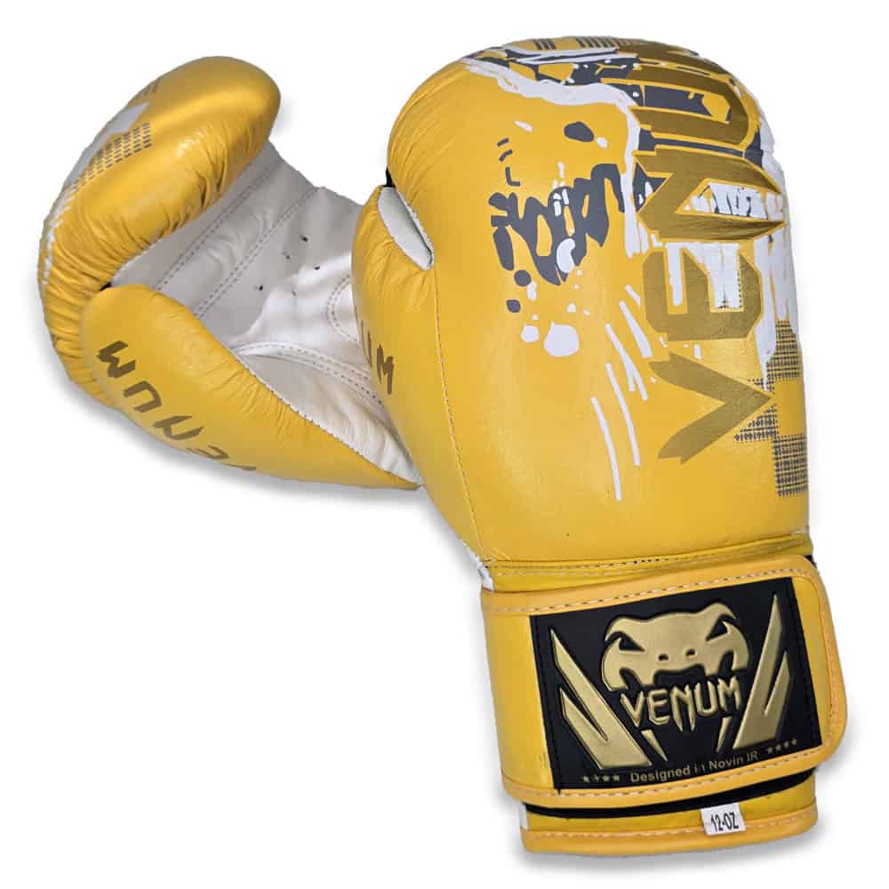 دستکش بوکس چرم مدل Venum Skull Boxing