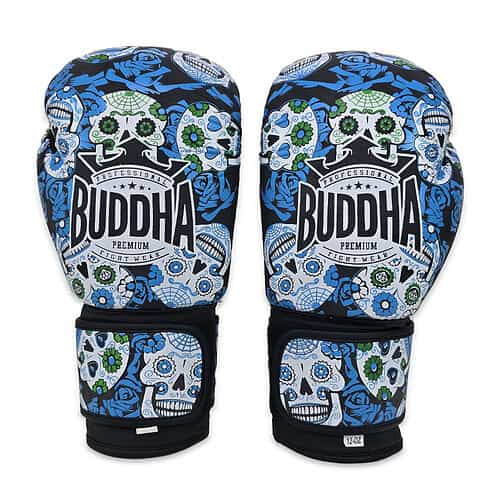 دستکش بوکس چرم مدل BUDDHA Skull Boxing