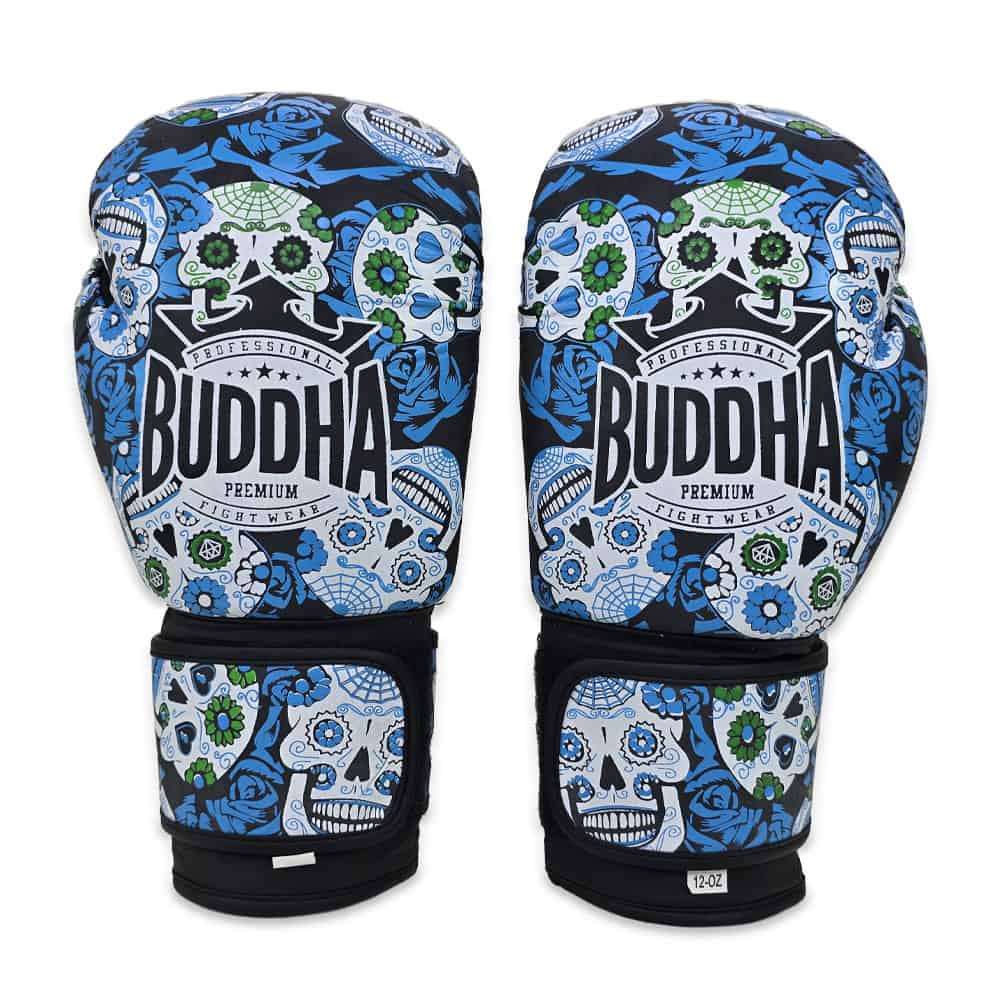 دستکش بوکس چرم مدل BUDDHA Skull Boxing