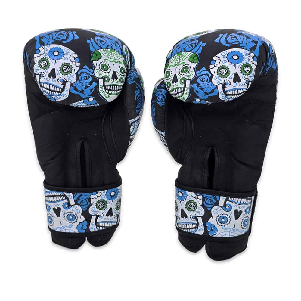 دستکش بوکس چرم مدل BUDDHA Skull Boxing