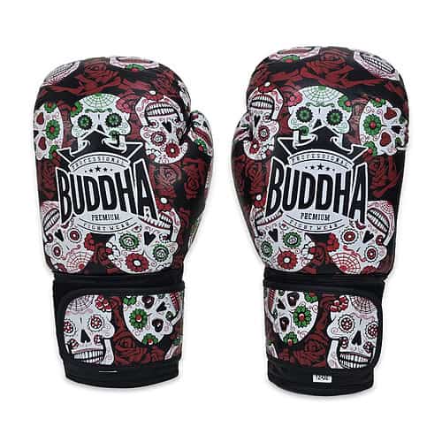 دستکش بوکس چرم مدل BUDDHA Skull Boxing
