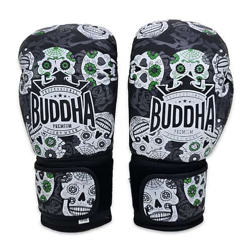 دستکش بوکس چرم مدل BUDDHA Skull Boxing
