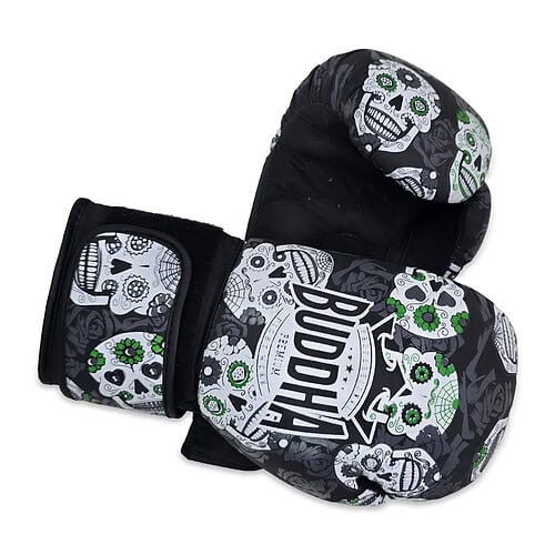 دستکش بوکس چرم مدل BUDDHA Skull Boxing