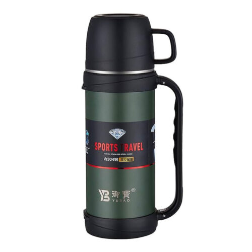فلاسک مسافرتی استیل مدل YUBAO ظرفیت ۱.2 لیتر