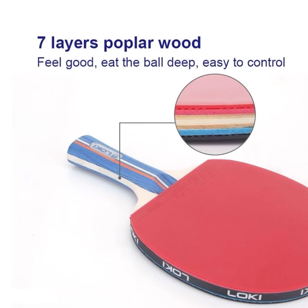 راکت پینگ پنگ لوکی K1000 جفتی