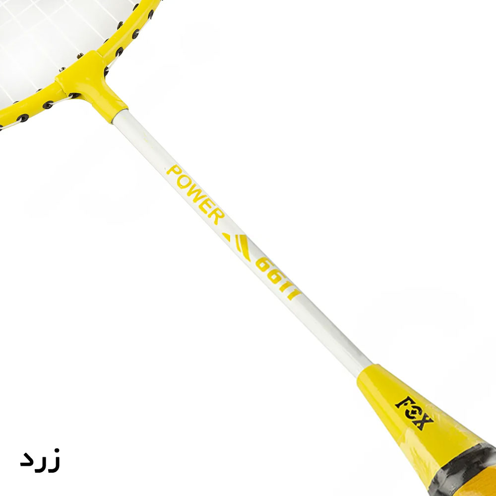 راکت بدمینتون مدل FOX-6611 بسته دو عددی