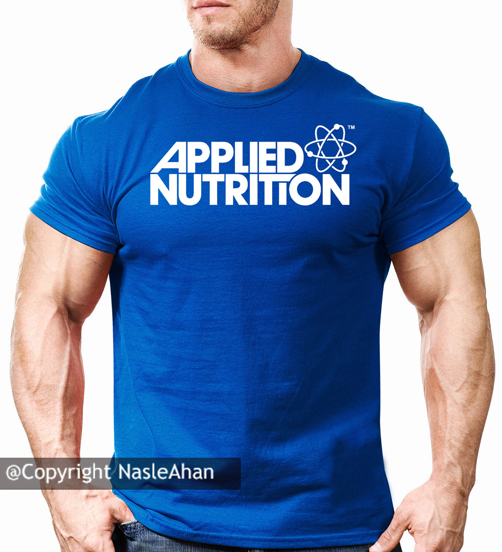 تیشرت آبی Applied Nutrition