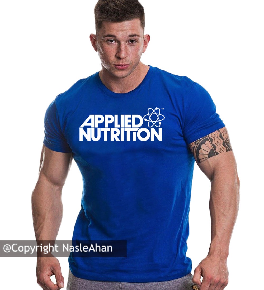تیشرت آبی Applied Nutrition