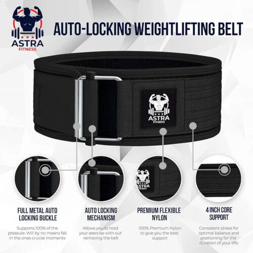 کمربند کراسفیت و بدنسازی حرفه ای ASTRA FITNESS اورجینال
