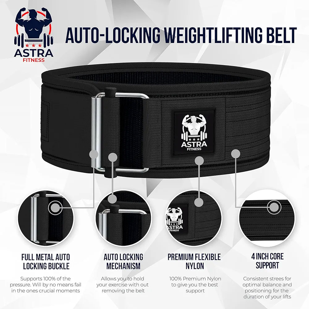 کمربند کراسفیت و بدنسازی حرفه ای ASTRA FITNESS اورجینال