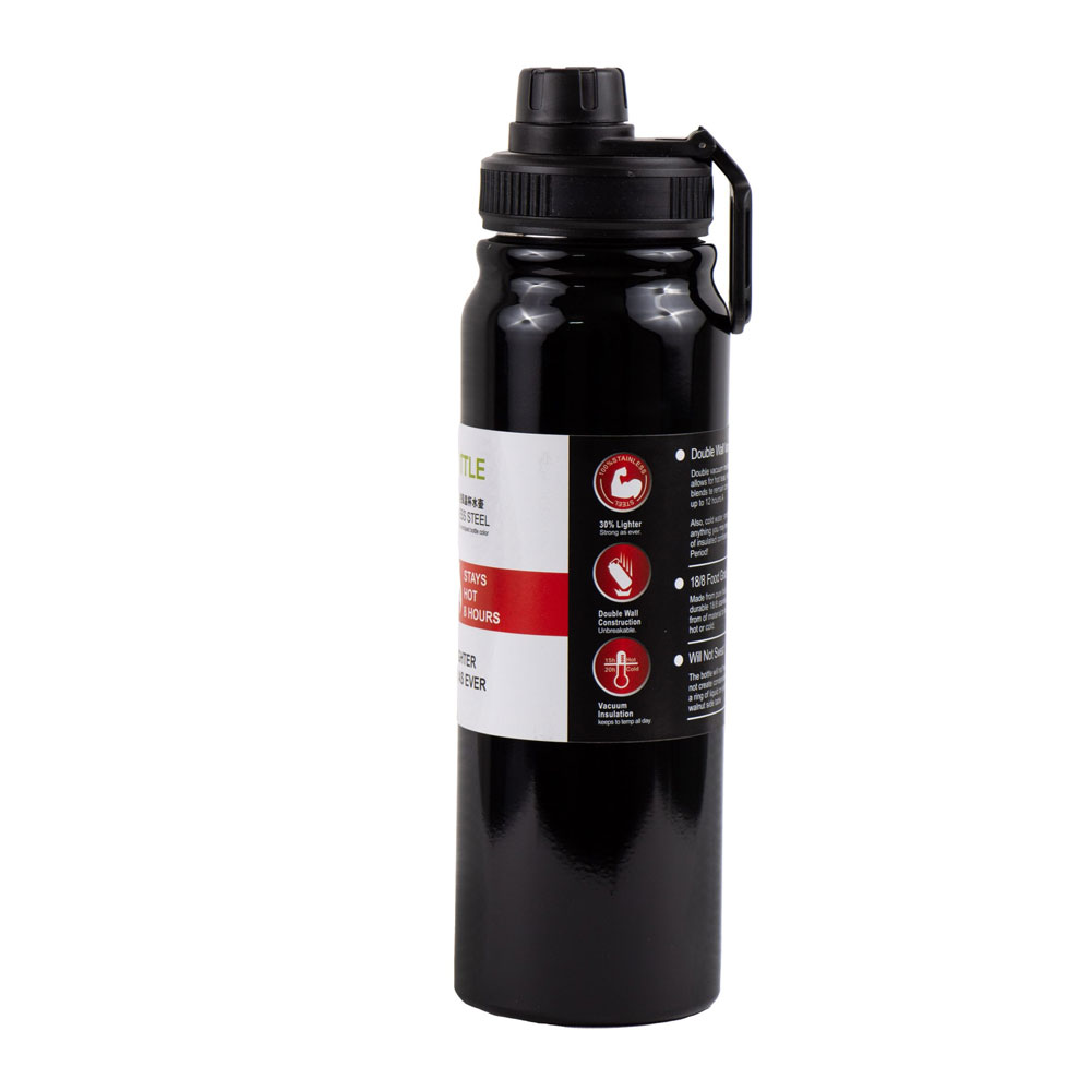 قمقمه فلزی مدل استیل دو جداره ظرفیت 1000ml