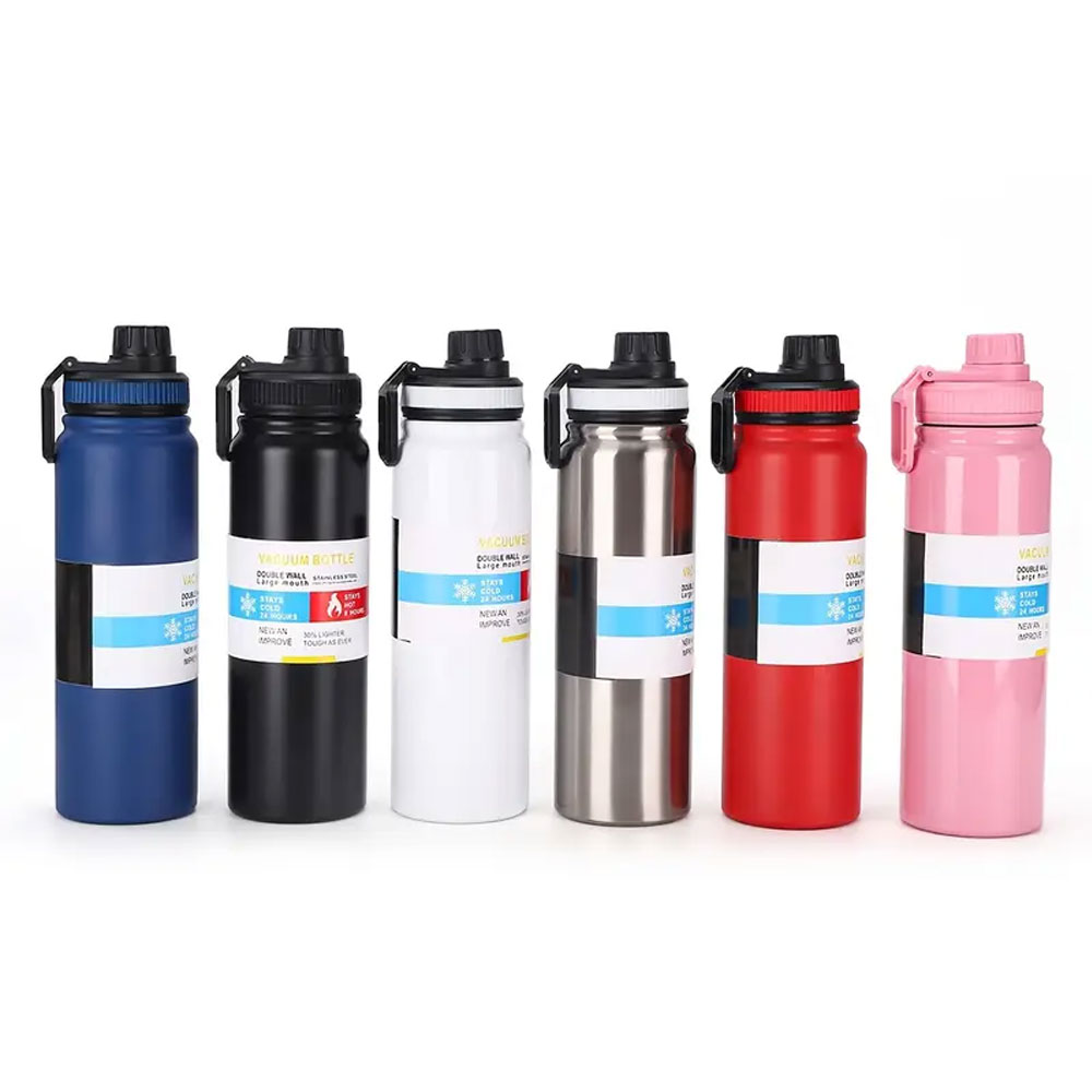 قمقمه فلزی مدل استیل دو جداره ظرفیت 1000ml