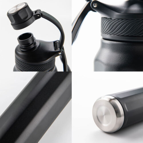 قمقمه فلزی مدل استیل دو جداره ظرفیت 800ml قمقمه فلزی مدل استیل دو جداره ظرفیت 800ml