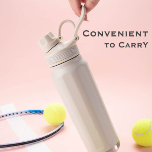 قمقمه فلزی مدل استیل دو جداره ظرفیت 800ml قمقمه فلزی مدل استیل دو جداره ظرفیت 800ml