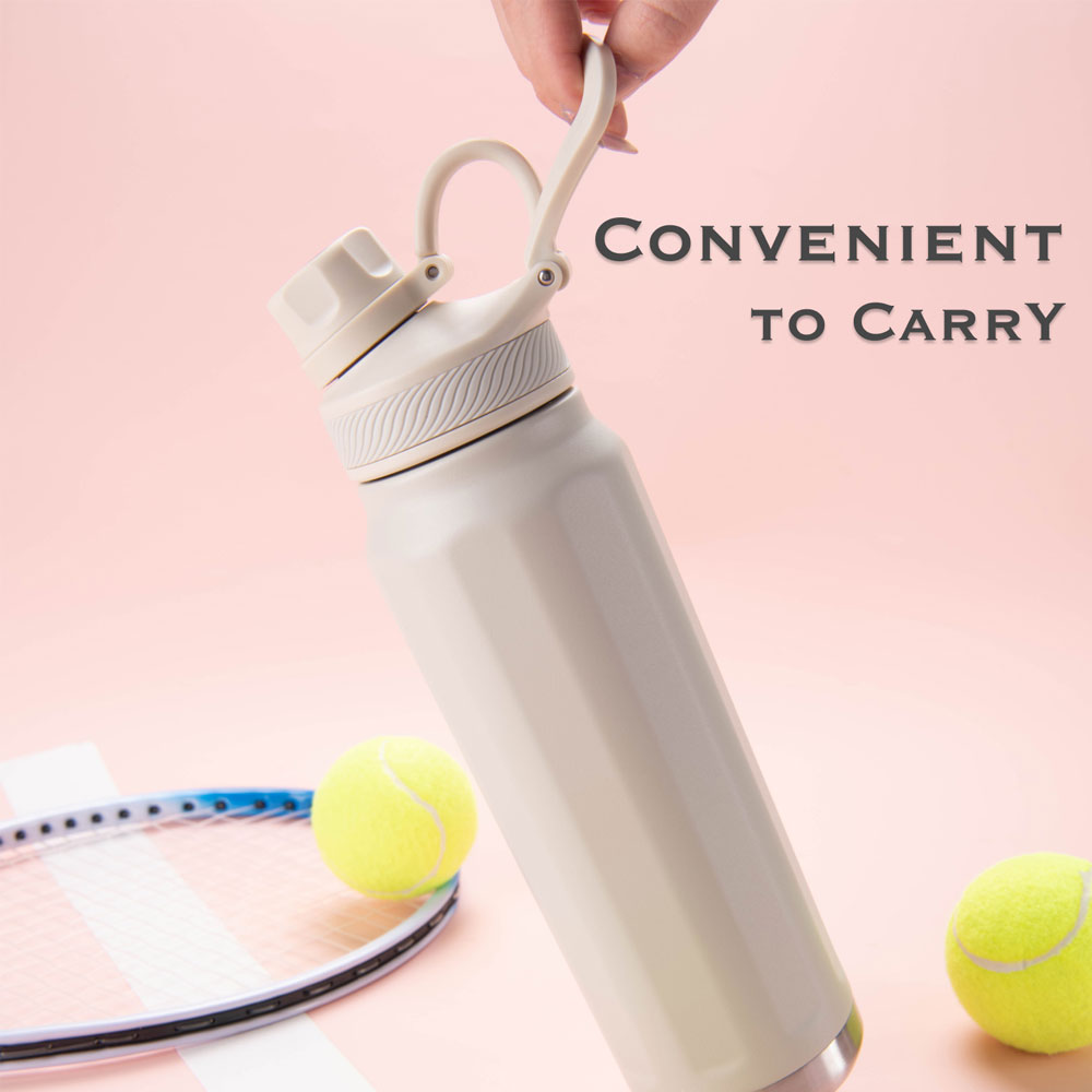 قمقمه فلزی مدل استیل دو جداره ظرفیت 800ml قمقمه فلزی مدل استیل دو جداره ظرفیت 800ml