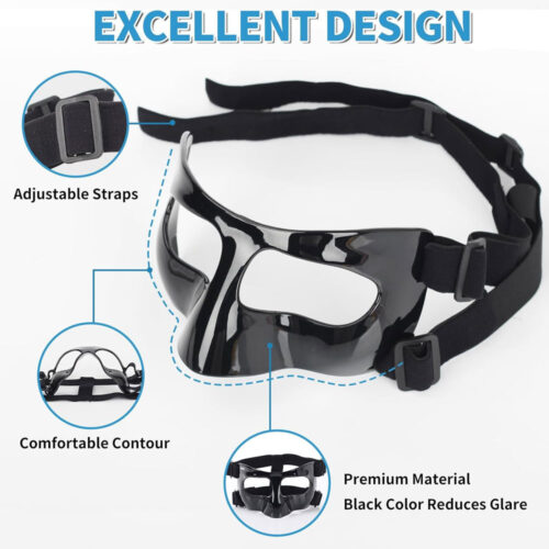 محافظ ورزشی صورت و بینی مدل KV Power