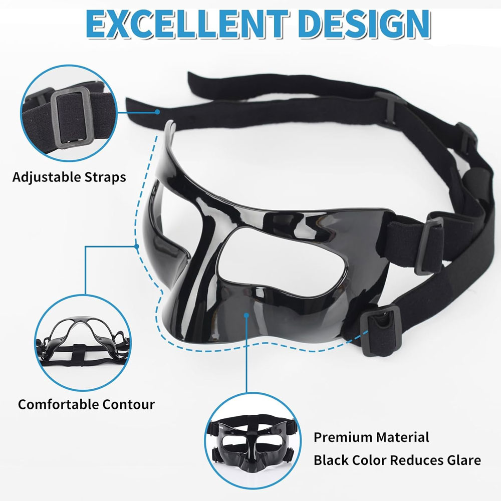 محافظ ورزشی صورت و بینی مدل KV Power