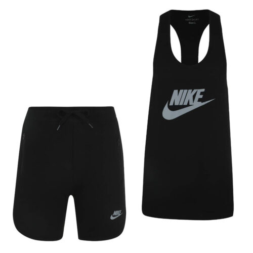 ست تاپ و شلوارک مردانه طرح NIKE