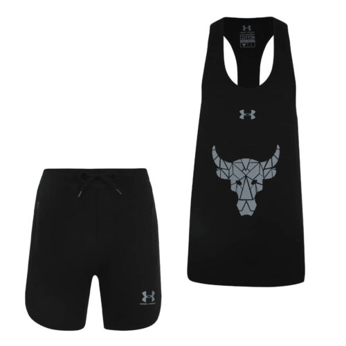 ست تاپ و شلوارک مردانه طرح UnderArmour ست تاپ و شلوارک مردانه طرح UnderArmour