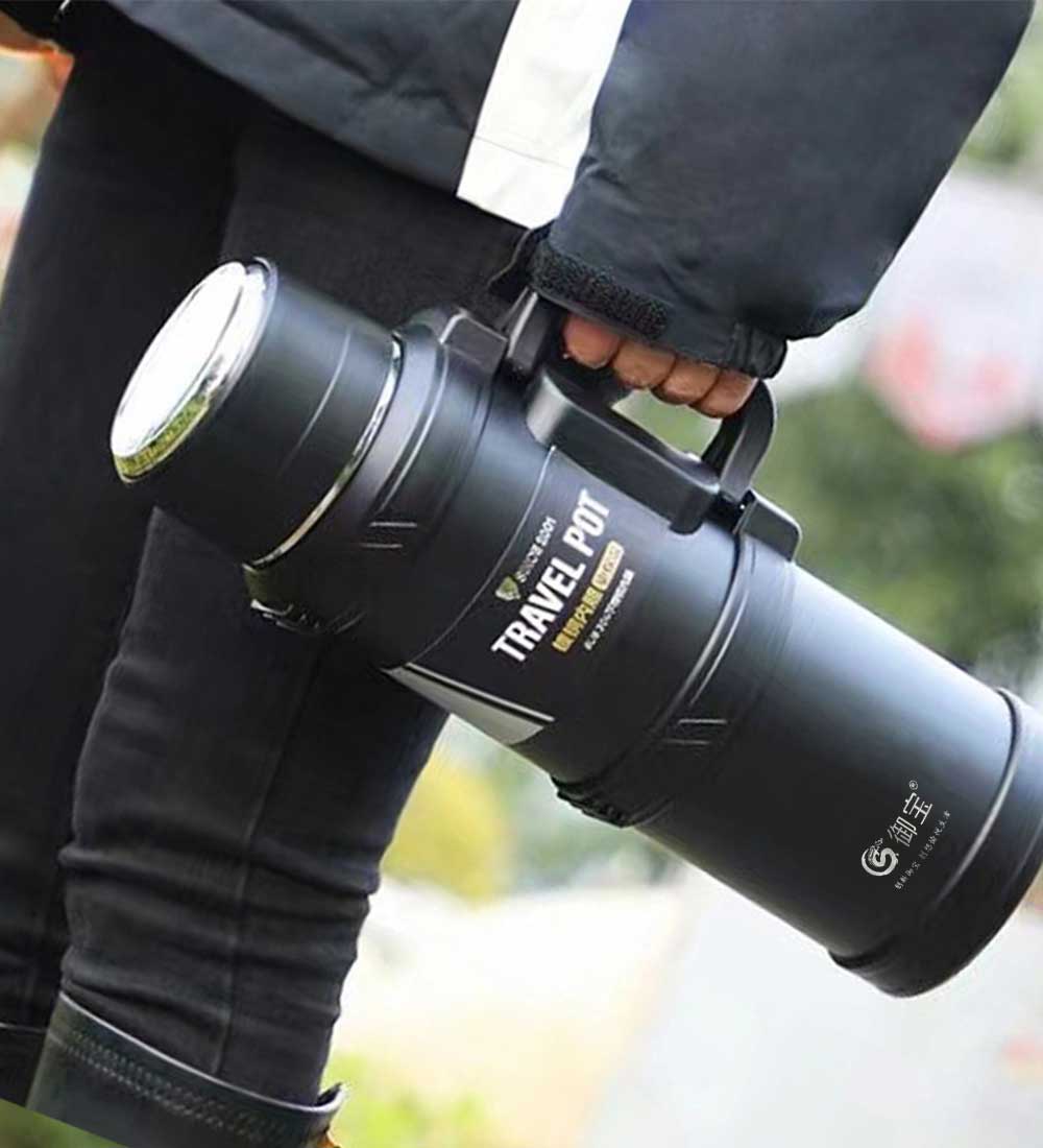 فلاسک کمپ و کوهنوردی استیل مدل YUBAO ظرفیت 2 لیتر