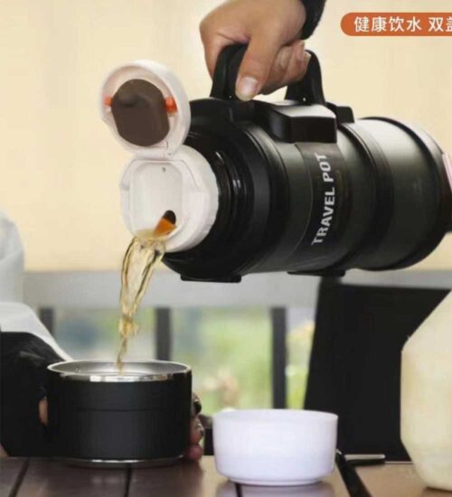 فلاسک کمپ و کوهنوردی استیل مدل YUBAO ظرفیت 2 لیتر