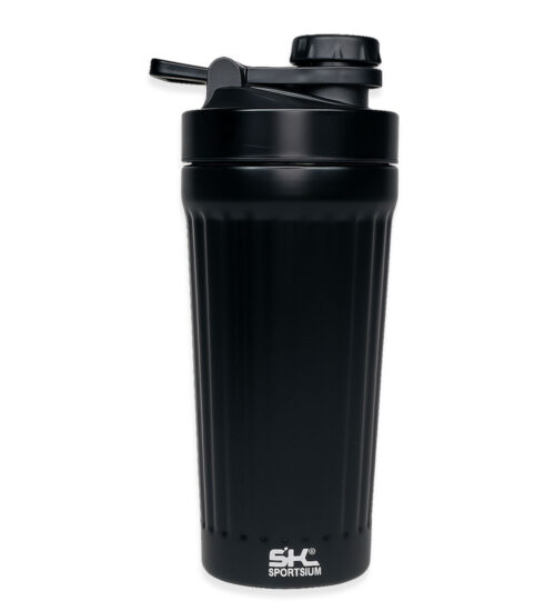 شیکر استیل یک تکه مدل SK Sport ظرفیت 0.75 لیتر شیکر استیل یک تکه مدل SK Sport ظرفیت 0.75 لیتر