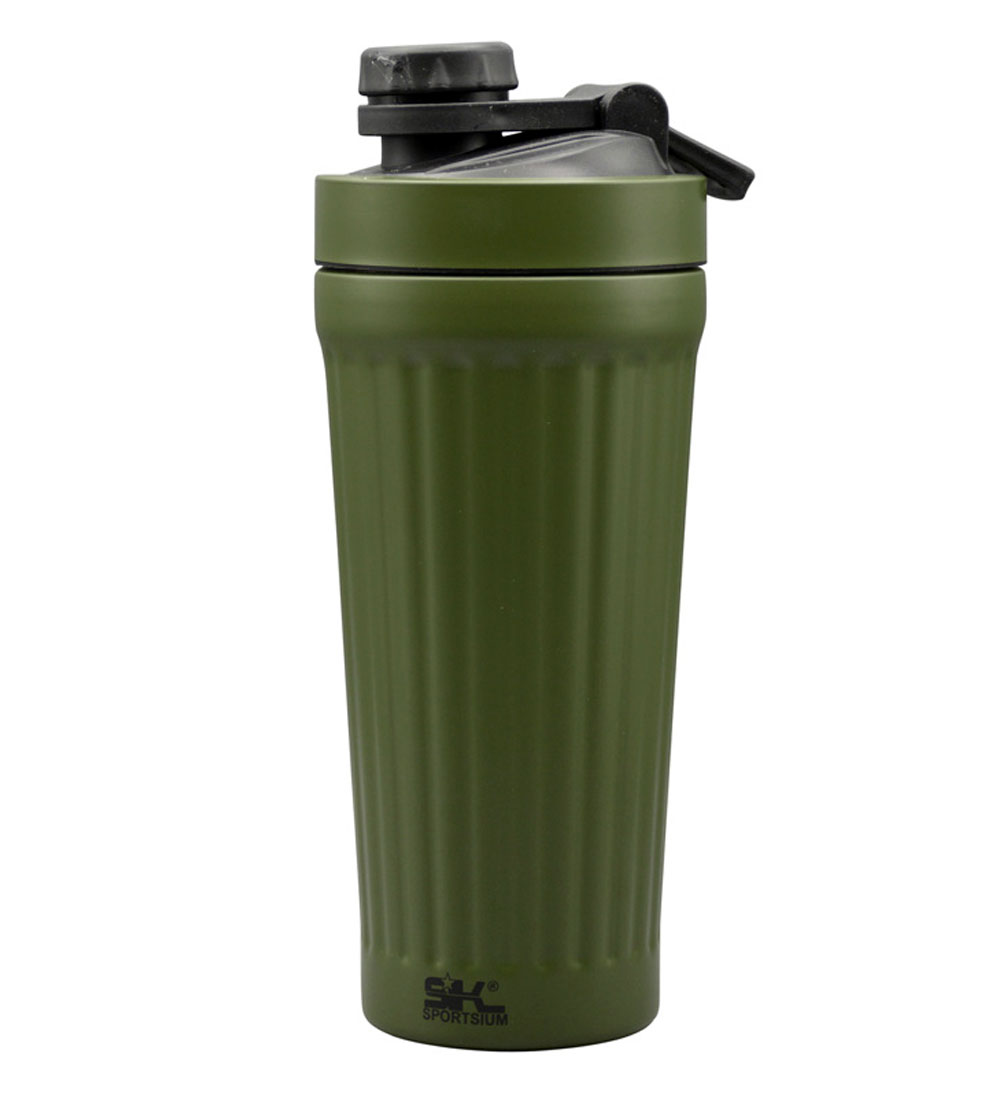 شیکر استیل یک تکه مدل SK Sport ظرفیت 0.75 لیتر شیکر استیل یک تکه مدل SK Sport ظرفیت 0.75 لیتر