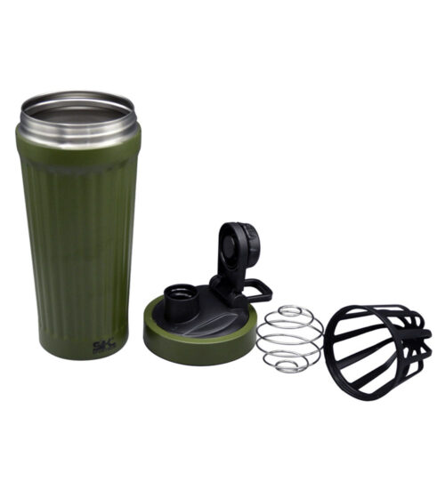 شیکر استیل یک تکه مدل SK Sport ظرفیت 0.75 لیتر شیکر استیل یک تکه مدل SK Sport ظرفیت 0.75 لیتر