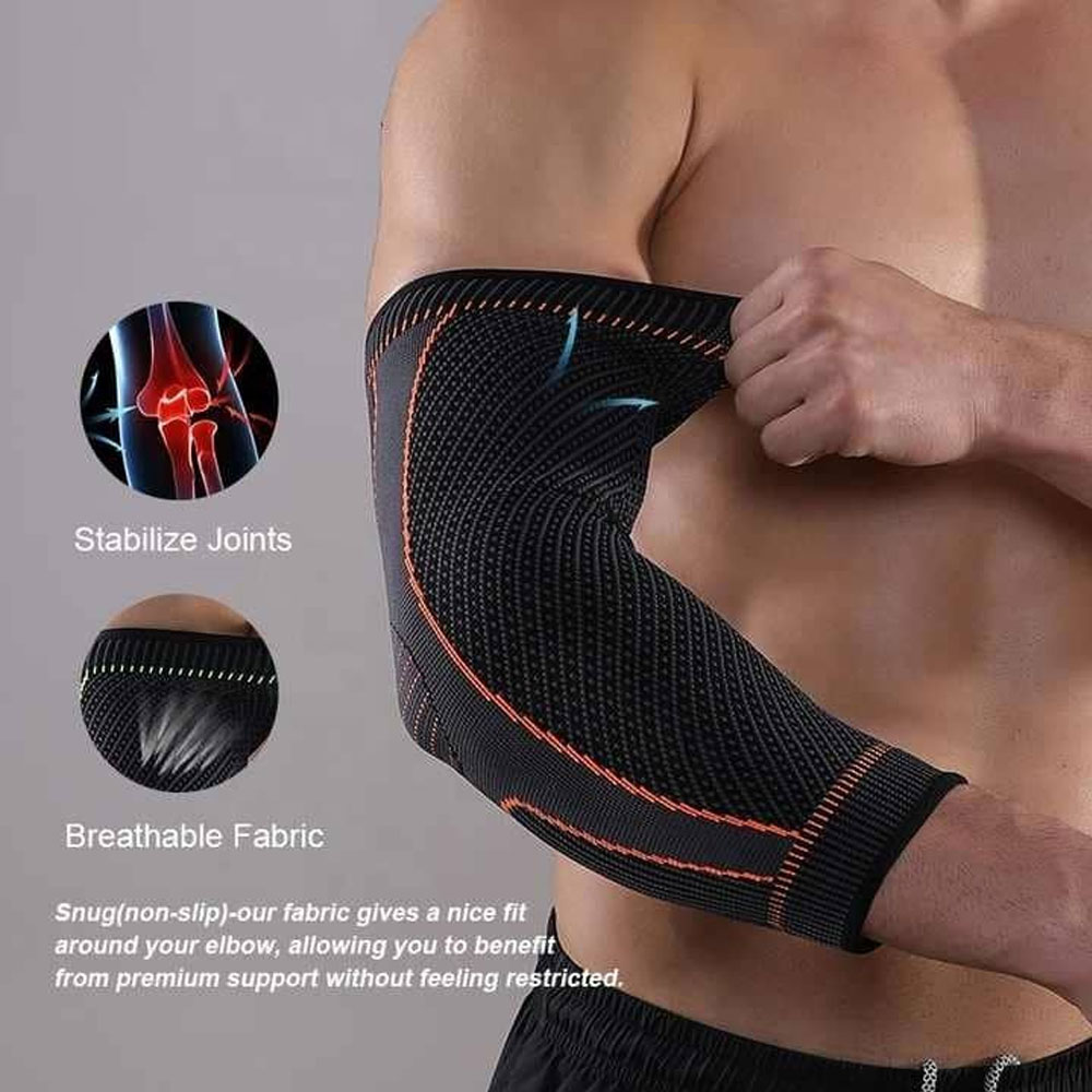 آرنج بند ورزشی مدل MAILIKA 721 بسته دو عددی