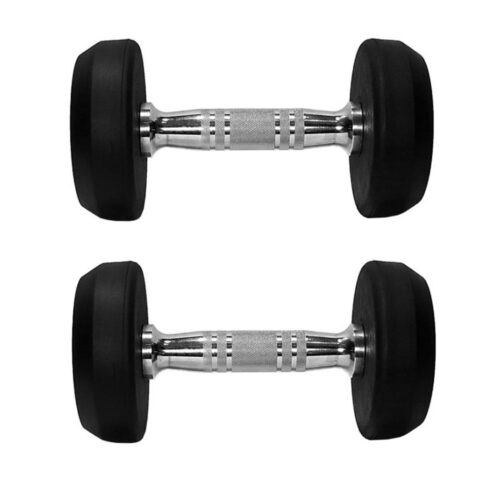 دمبل گرد مدل پاروجیم بسته دو عددی