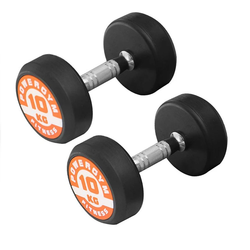 دمبل گرد مدل پاروجیم بسته دو عددی