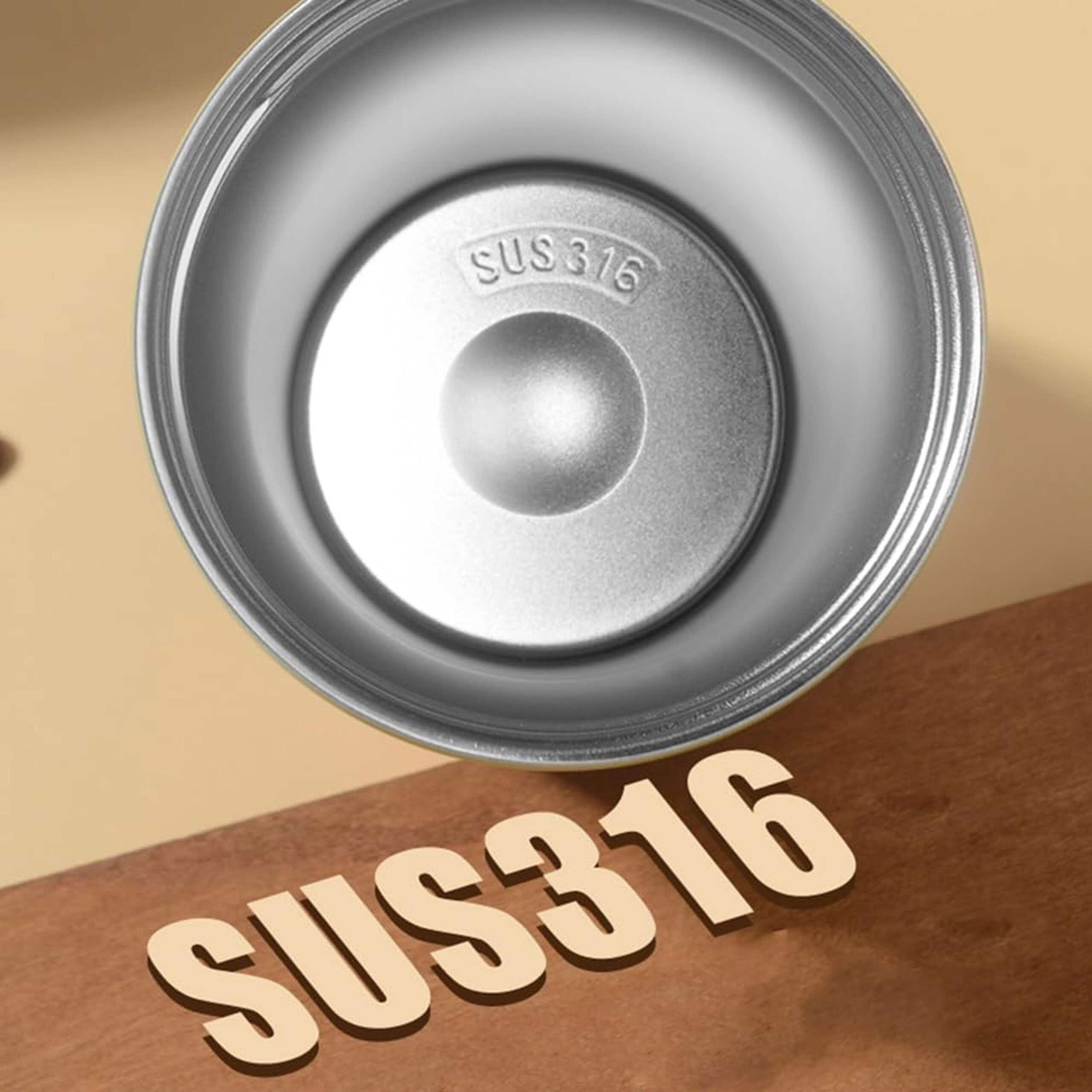 تراول ماگ مدل Lucky دماسنج دار ظرفیت 420ml تراول ماگ مدل Lucky دماسنج دار ظرفیت 420ml