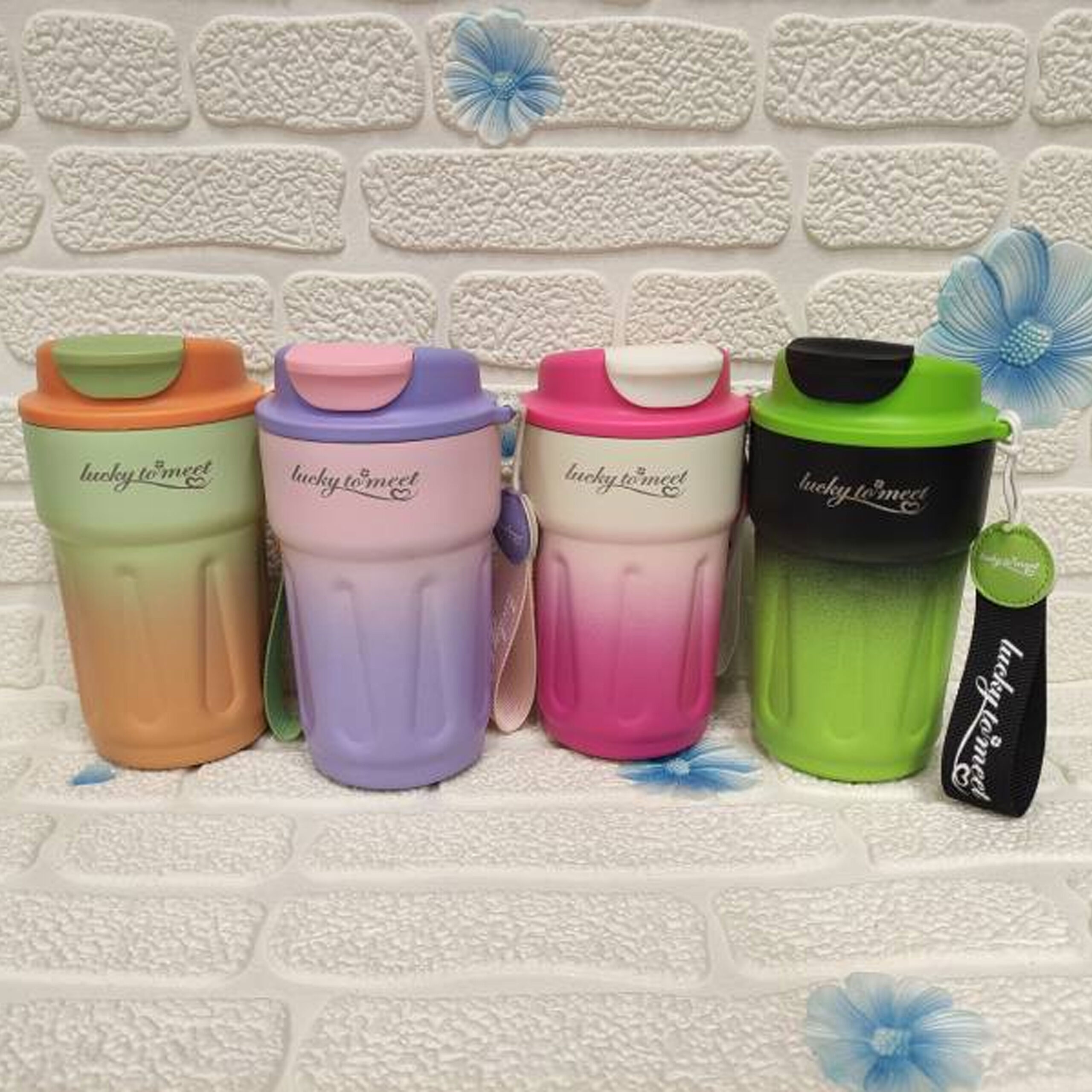 تراول ماگ مدل Lucky دماسنج دار ظرفیت 420ml تراول ماگ مدل Lucky دماسنج دار ظرفیت 420ml