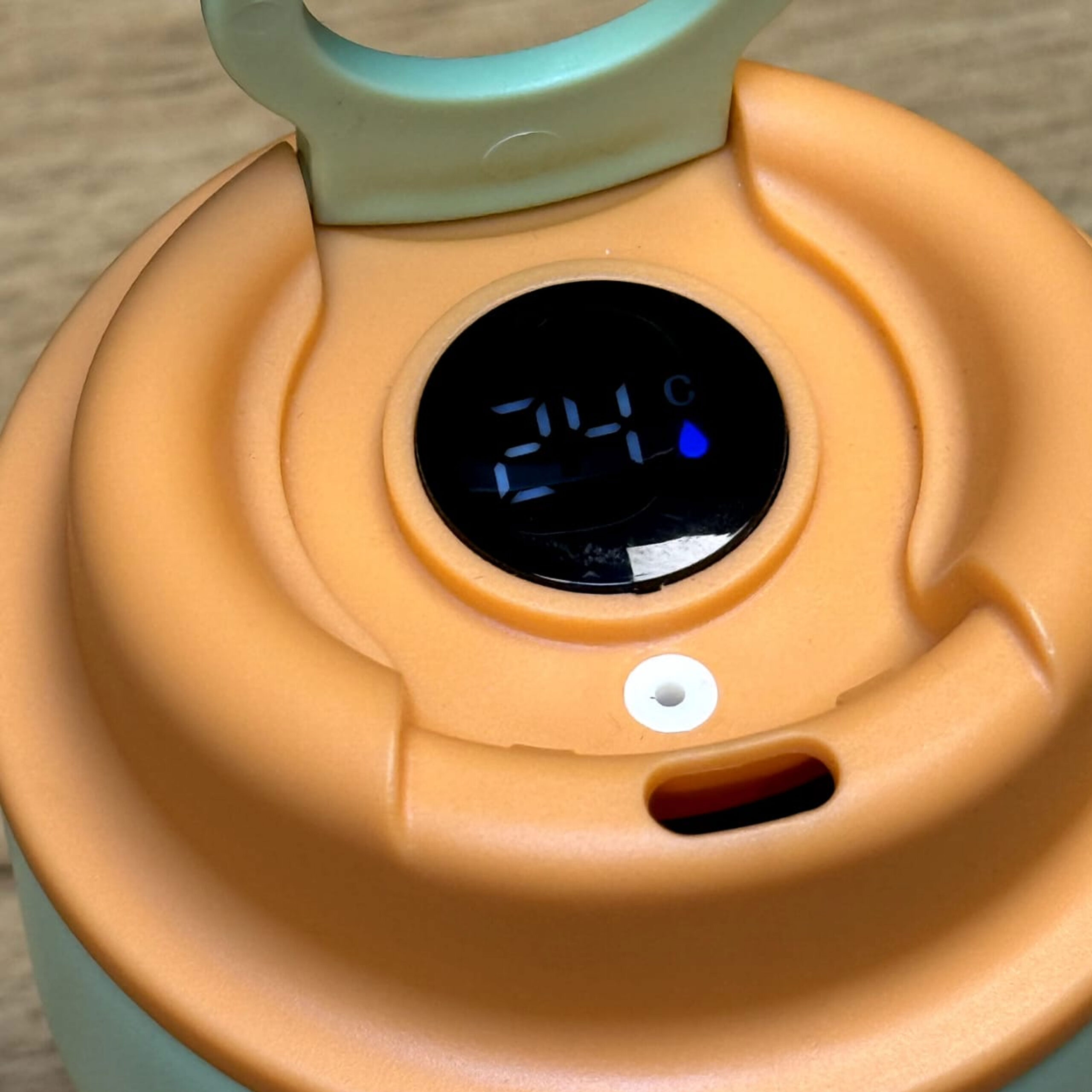 تراول ماگ مدل Lucky دماسنج دار ظرفیت 420ml تراول ماگ مدل Lucky دماسنج دار ظرفیت 420ml