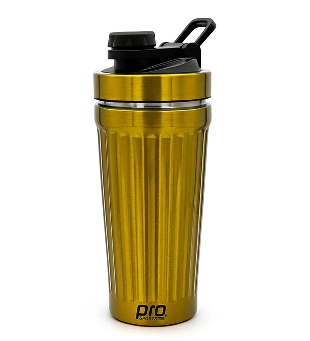 شیکر استیل درپیچی مدل پرواسپرت ظرفیت 0.75 لیتر شیکر استیل درپیچی مدل پرواسپرت ظرفیت 0.75 لیتر