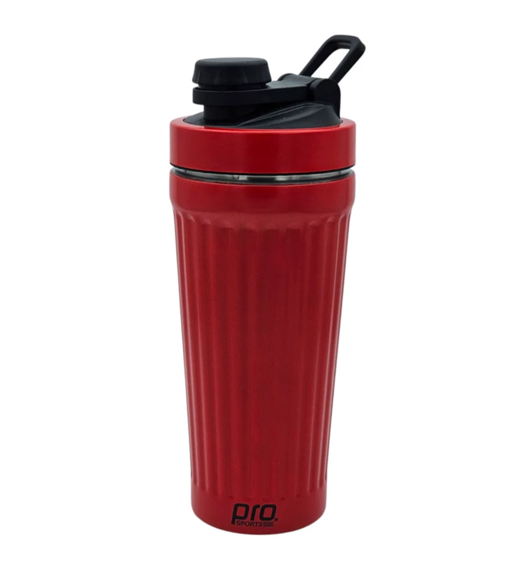 شیکر استیل درپیچی مدل پرواسپرت ظرفیت 0.75 لیتر شیکر استیل درپیچی مدل پرواسپرت ظرفیت 0.75 لیتر