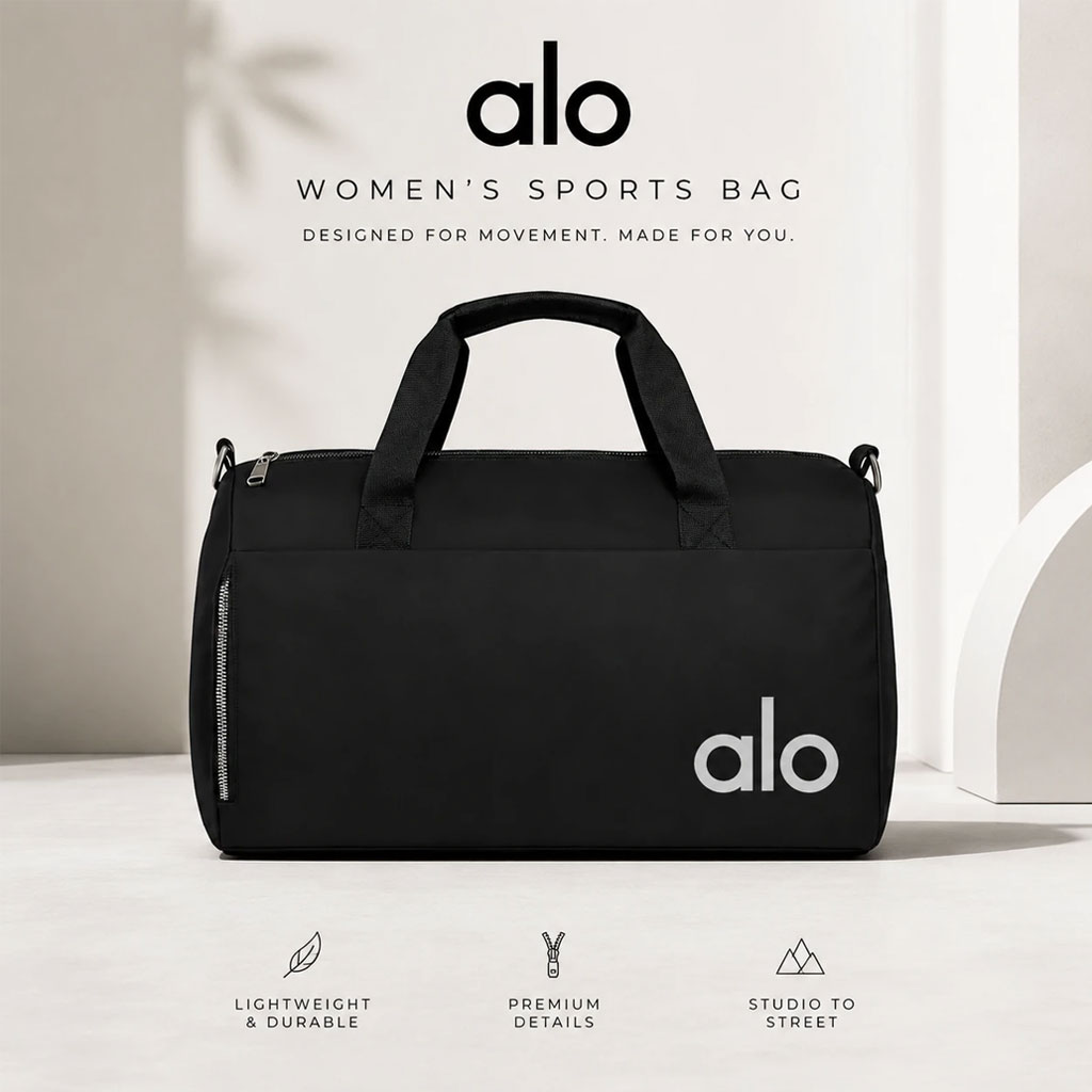 ساک ورزشی alo مدل DUFFEL BAG ساک ورزشی alo مدل DUFFEL BAG