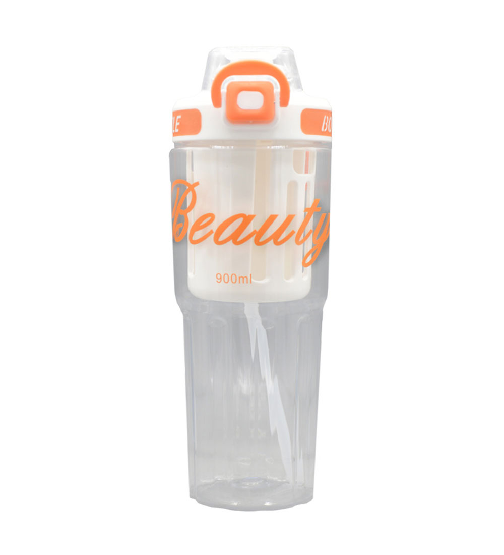 قمقمه ورزشی شفاف مدل Beauty ظرفیت ۰.۹ لیتر قمقمه ورزشی شفاف مدل Beauty ظرفیت ۰.۹ لیتر