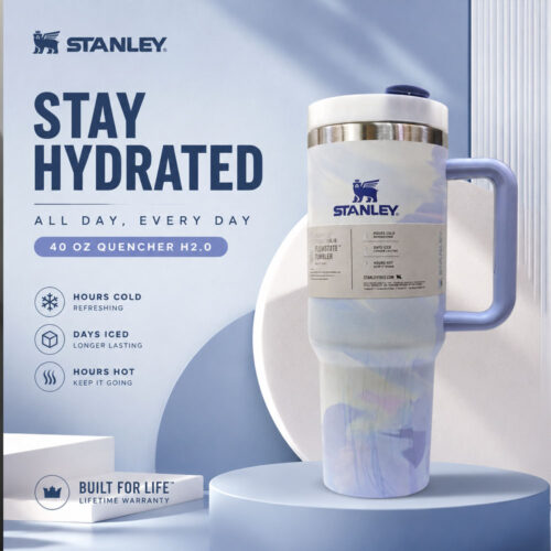 ماگ استنلی رنگین کمانی مدل QUENCHER H20 TUMBLER ماگ استنلی رنگین کمانی مدل QUENCHER H20 TUMBLER
