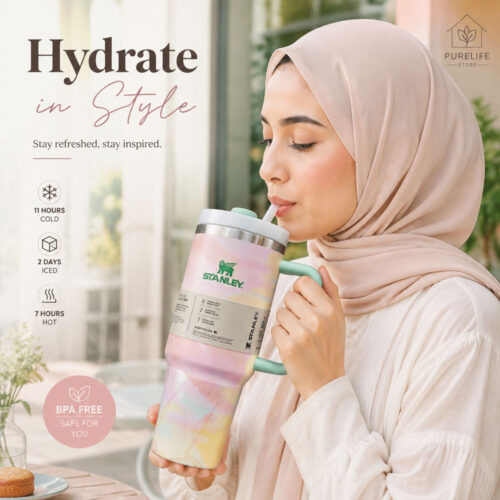 ماگ استنلی رنگین کمانی مدل QUENCHER H20 TUMBLER ماگ استنلی رنگین کمانی مدل QUENCHER H20 TUMBLER