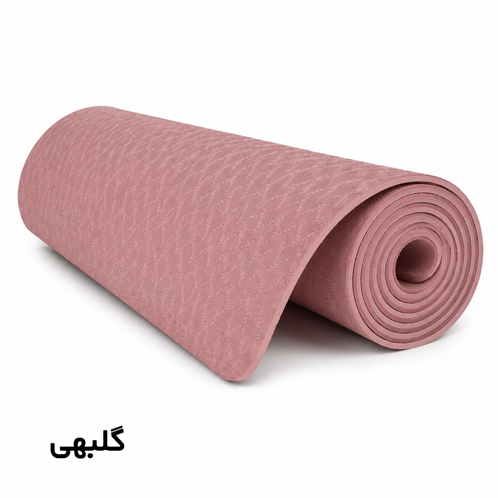 مت تمرین یوگا مدل TPE ضخامت 6 میلی متر