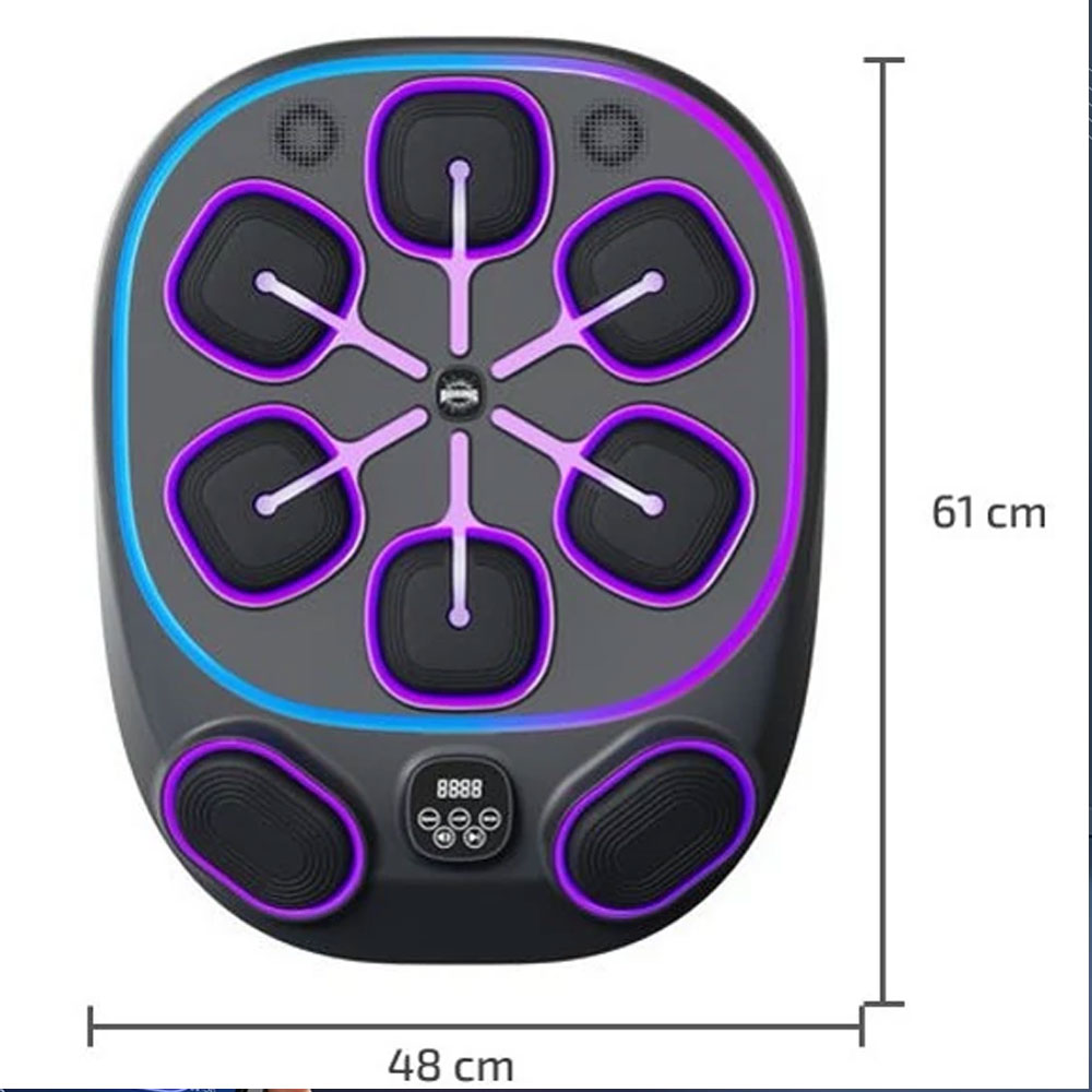کیسه بوکس دیواری موزیکال هوشمند مدل MT-10 کیسه بوکس دیواری موزیکال هوشمند مدل MT-10