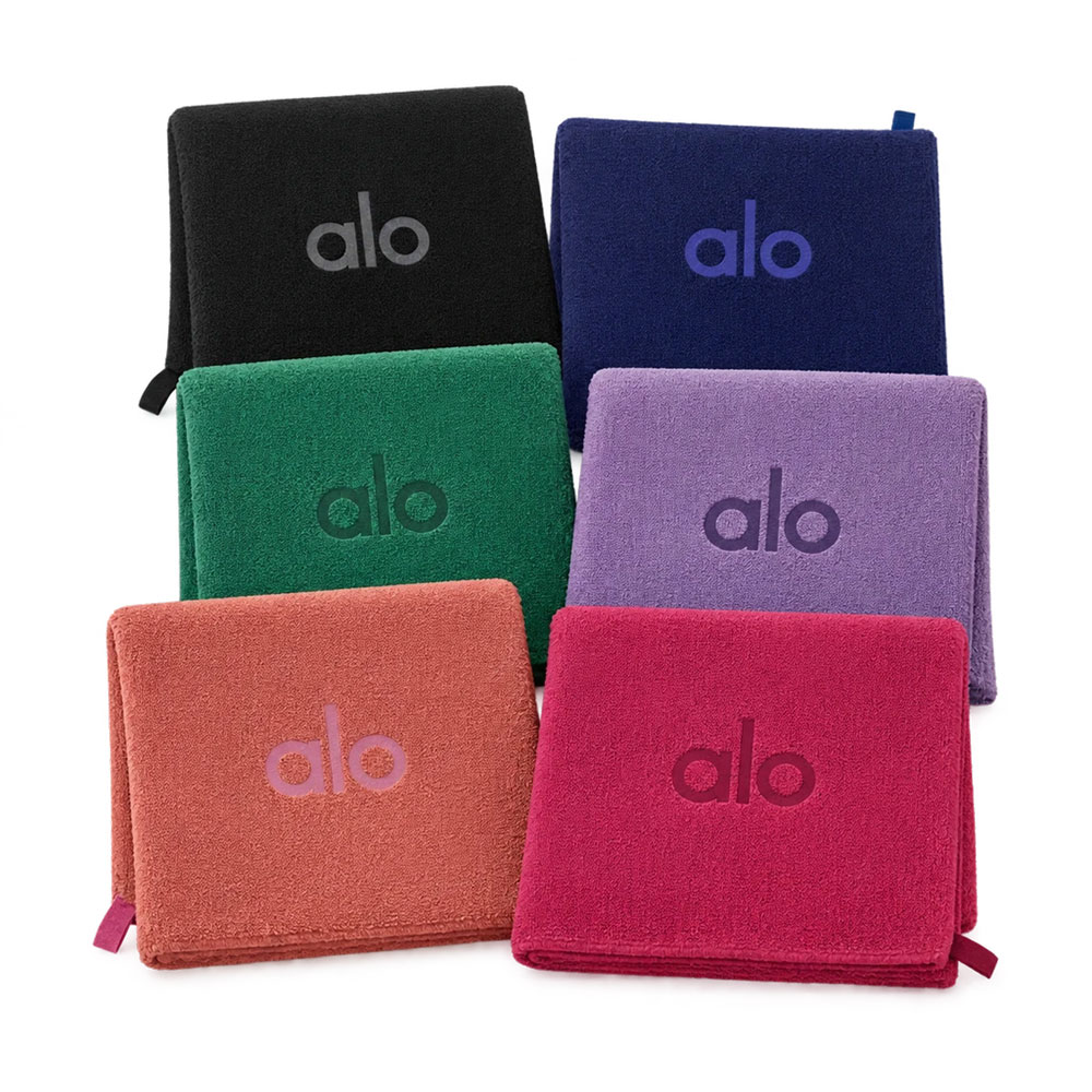 حوله ورزشی میکروفایبر طرح alo