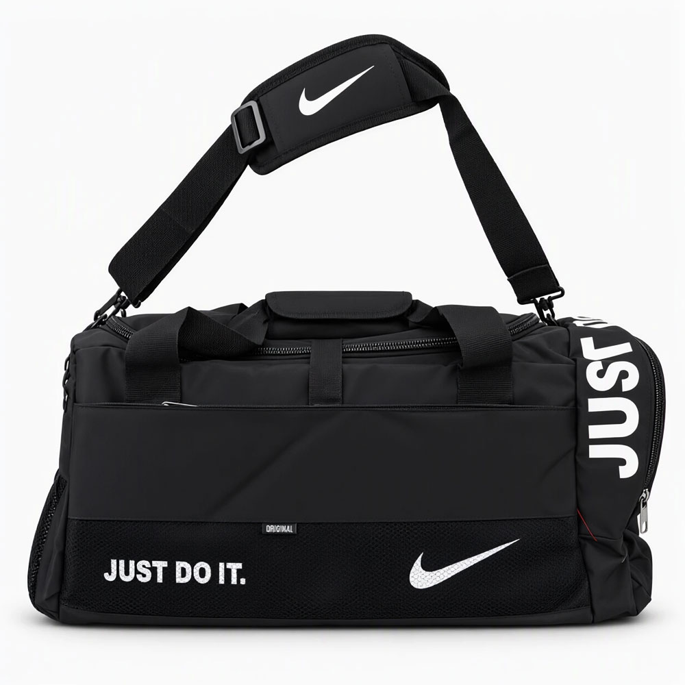 ساک ورزشی تفکیکی نایک مدل Just Do it ساک ورزشی تفکیکی نایک مدل Just Do it
